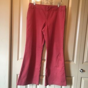 J. Crew Red Trousers